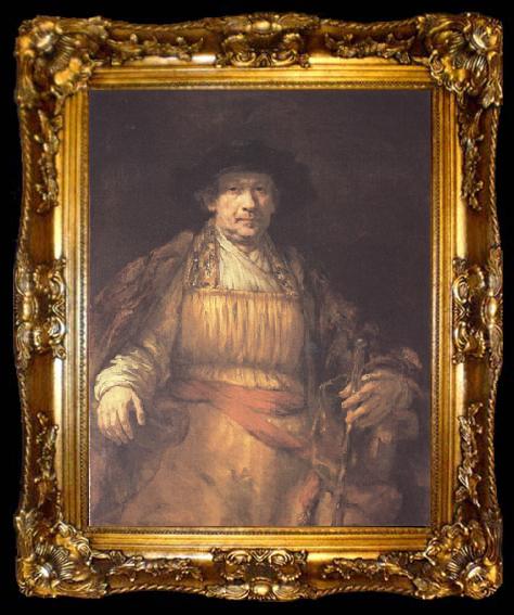 framed  REMBRANDT Harmenszoon van Rijn self-portrait (mk33), ta009-2